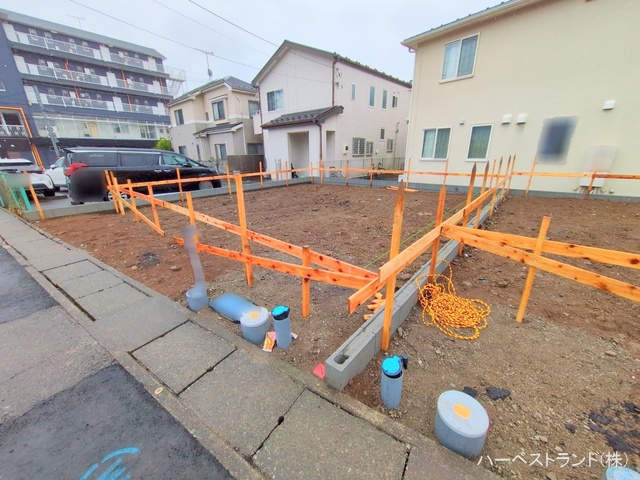 神奈川県川崎市麻生区王禅寺西８丁目の新築戸建て基礎写真 2025年3月4日撮影