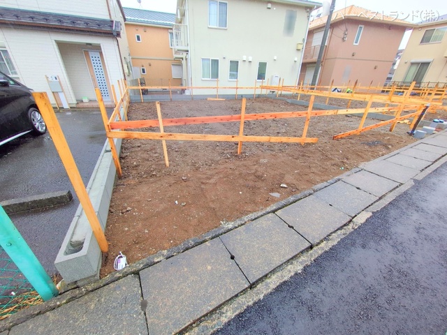 神奈川県川崎市麻生区王禅寺西8丁目の新築戸建て基礎写真 2025年3月4日撮影