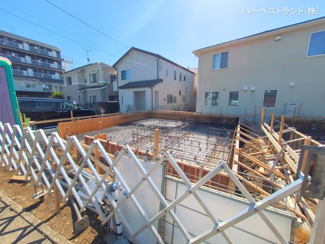 神奈川県川崎市麻生区王禅寺西８丁目の新築戸建て基礎写真 2025年4月14日撮影