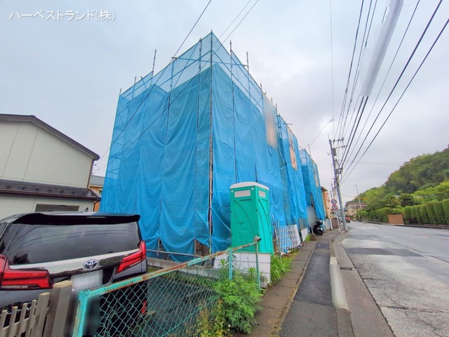 神奈川県川崎市麻生区王禅寺西８丁目の新築戸建て上棟写真 2025年6月9日撮影