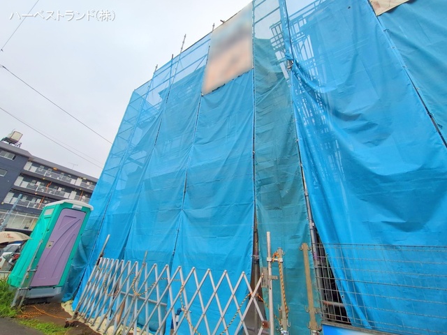 神奈川県川崎市麻生区王禅寺西８丁目の新築戸建て上棟写真 2025年6月9日撮影