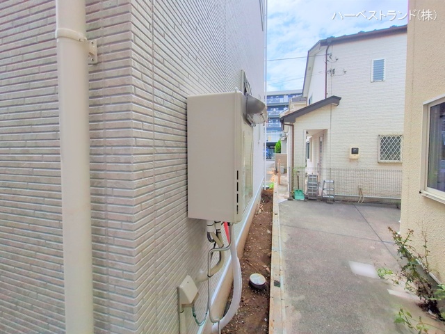 神奈川県川崎市麻生区王禅寺西8丁目の新築戸建て外構写真 2025年8月13日撮影