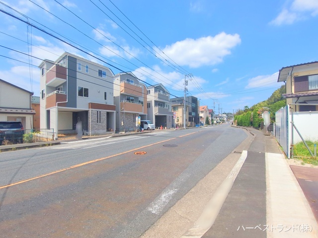 神奈川県川崎市麻生区王禅寺西８丁目の新築戸建て外構写真 2025年8月28日撮影