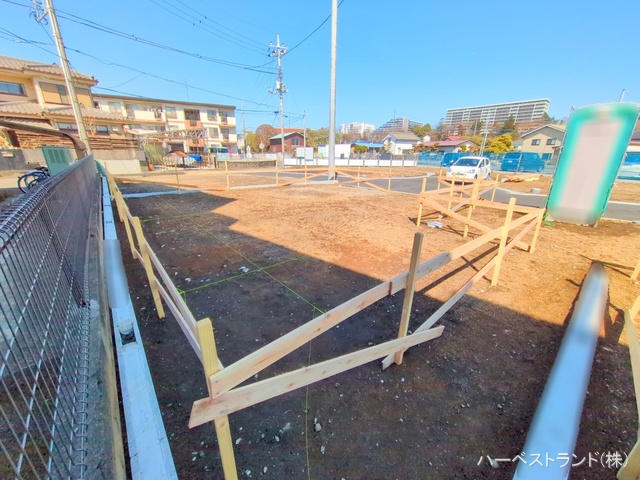 神奈川県相模原市中央区上溝４丁目の新築戸建て基礎写真 2025年3月9日撮影