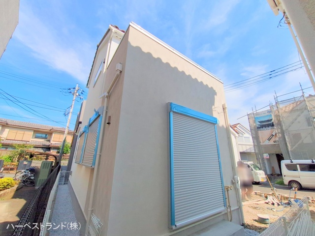 神奈川県相模原市中央区上溝４丁目の新築戸建て外構写真 2025年8月3日撮影