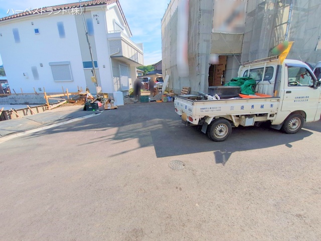 神奈川県相模原市中央区上溝４丁目の新築戸建て外構写真 2025年8月3日撮影