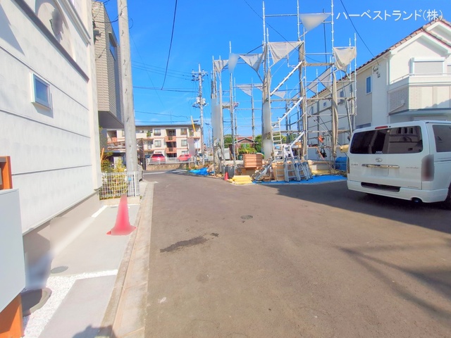 神奈川県相模原市中央区上溝４丁目の新築戸建て完成写真 2025年8月28日撮影