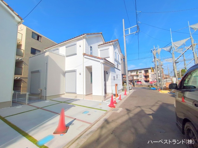 神奈川県相模原市中央区上溝４丁目の新築戸建て完成写真 2025年8月28日撮影