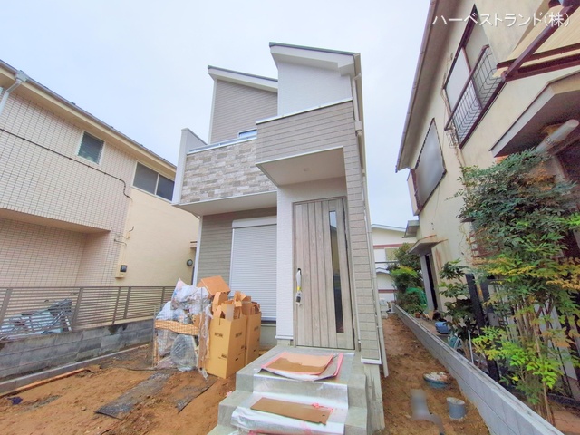 神奈川県川崎市麻生区王禅寺西３丁目の新築戸建て外構写真 2025年10月21日撮影