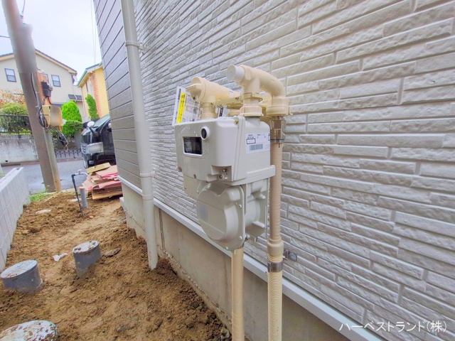神奈川県川崎市麻生区王禅寺西３丁目の新築戸建て外構写真 2025年10月21日撮影