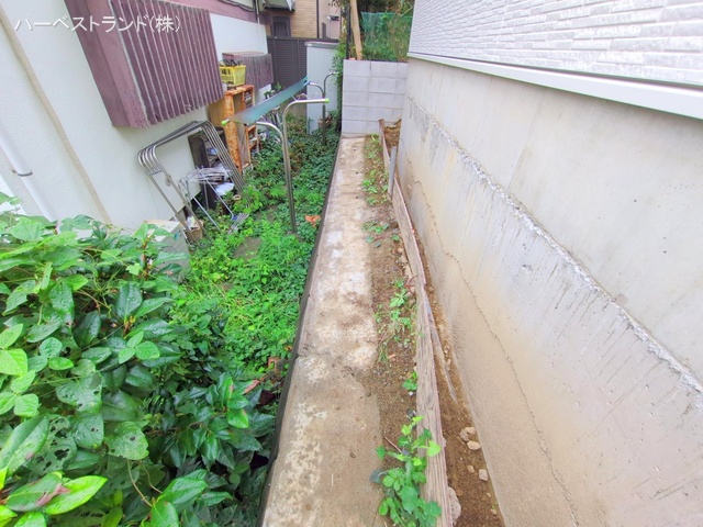 神奈川県川崎市麻生区王禅寺西３丁目の新築戸建て外構写真 2025年10月21日撮影