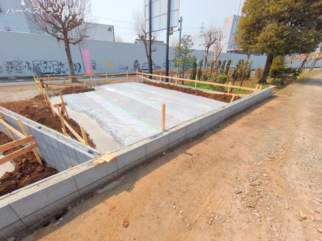 東京都八王子市宇津木町の新築戸建て基礎写真 2025年3月25日撮影