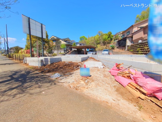 東京都八王子市宇津木町の新築戸建て基礎写真 2025年4月15日撮影