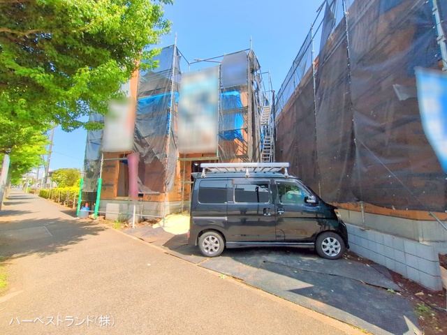 東京都八王子市宇津木町の新築戸建て上棟写真 2025年5月7日撮影