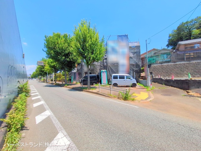 東京都八王子市宇津木町の新築戸建てシート写真 2025年6月17日撮影