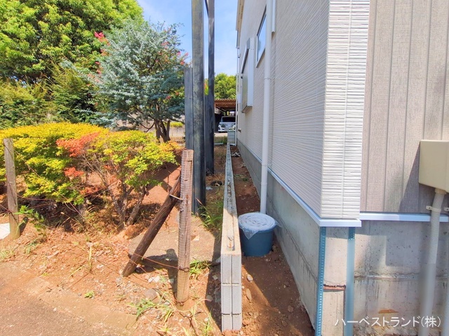 東京都八王子市宇津木町の新築戸建て外構写真 2025年8月17日撮影