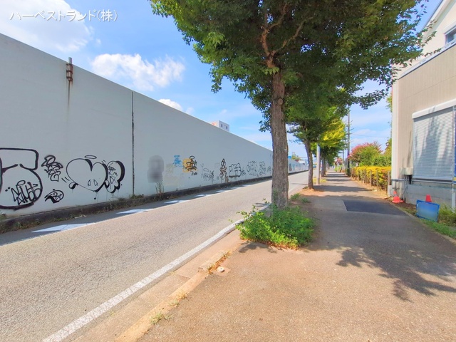 東京都八王子市宇津木町の新築戸建て外構写真 2025年8月17日撮影