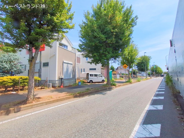 東京都八王子市宇津木町の新築戸建て外構写真 2025年8月17日撮影