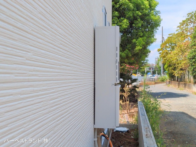 東京都八王子市宇津木町の新築戸建て外構写真 2025年8月17日撮影