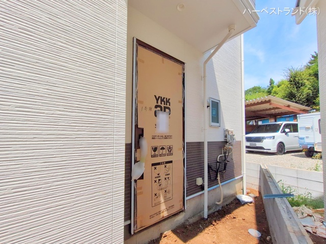 東京都八王子市宇津木町の新築戸建て外構写真 2025年8月17日撮影