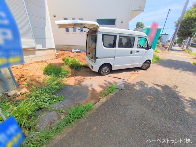 東京都八王子市宇津木町の新築戸建て外構写真 2025年8月17日撮影
