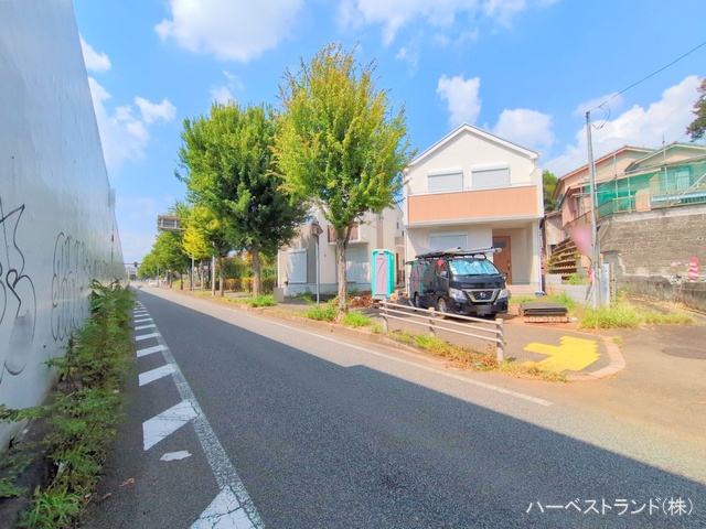 東京都八王子市宇津木町の新築戸建て外構写真 2025年9月15日撮影