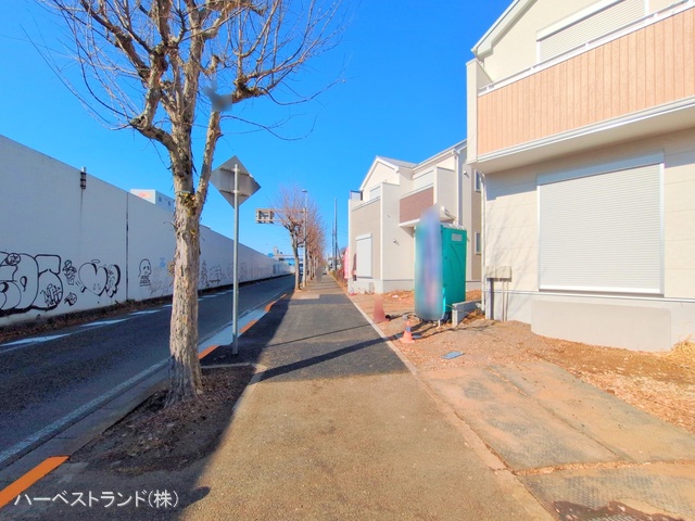 東京都八王子市宇津木町の新築戸建て外構写真 2025年12月16日撮影