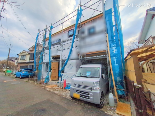 神奈川県横浜市旭区二俣川２丁目の新築戸建てシート写真 2025年4月6日撮影