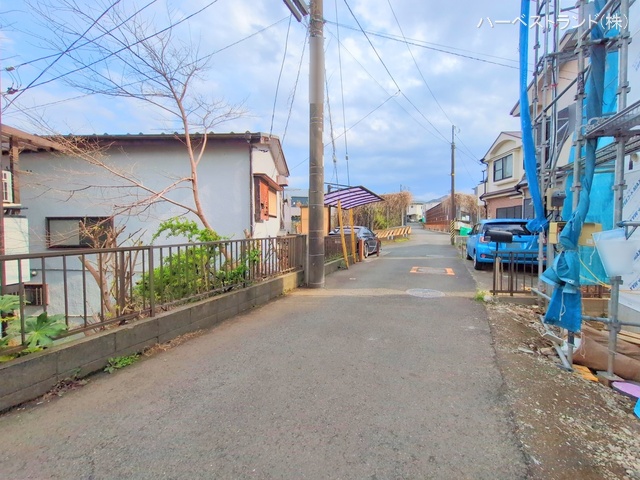 神奈川県横浜市旭区二俣川２丁目の新築戸建てシート写真 2025年4月6日撮影