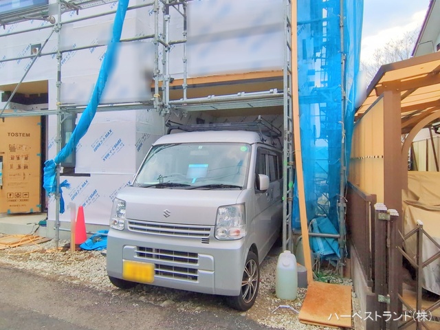 神奈川県横浜市旭区二俣川２丁目の新築戸建てシート写真 2025年4月6日撮影