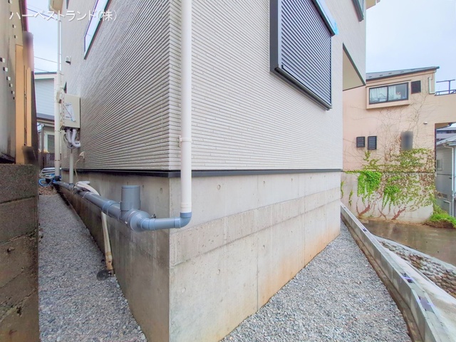 神奈川県横浜市旭区二俣川２丁目の新築戸建て外構写真 2025年5月11日撮影