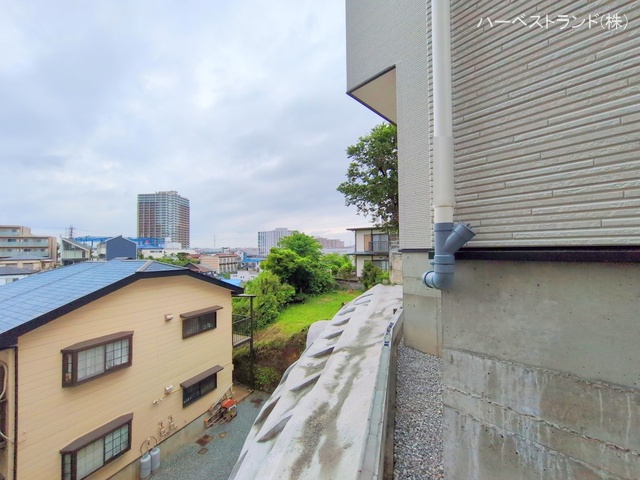 神奈川県横浜市旭区二俣川２丁目の新築戸建て外構写真 2025年5月11日撮影