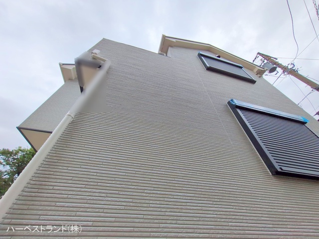 神奈川県横浜市旭区二俣川２丁目の新築戸建て外構写真 2025年5月11日撮影