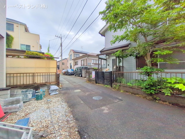 神奈川県横浜市旭区二俣川２丁目の新築戸建て外構写真 2025年5月11日撮影