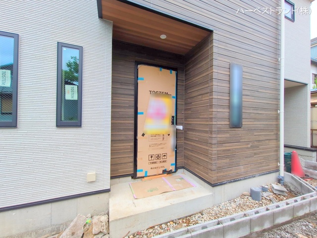 神奈川県横浜市旭区二俣川２丁目の新築戸建て外構写真 2025年5月11日撮影