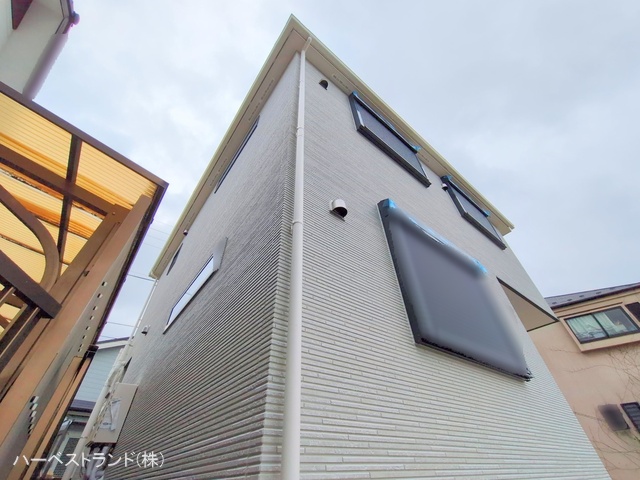 神奈川県横浜市旭区二俣川２丁目の新築戸建て外構写真 2025年5月11日撮影