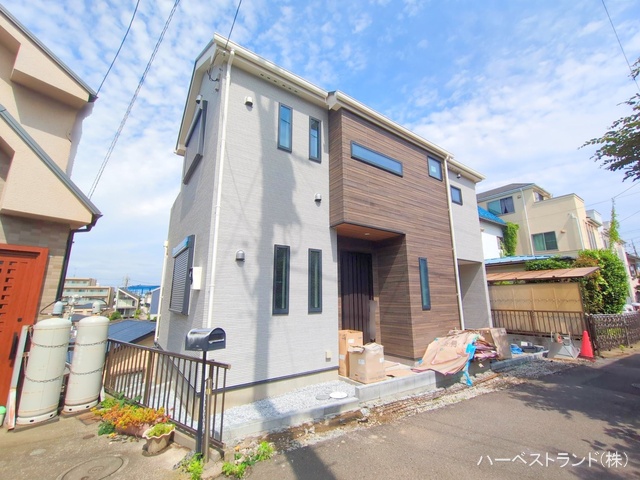 神奈川県横浜市旭区二俣川２丁目の新築戸建て外構写真 2025年6月11日撮影