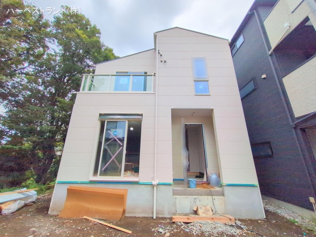 神奈川県横浜市鶴見区東寺尾東台の新築戸建て外構写真 2025年9月11日撮影