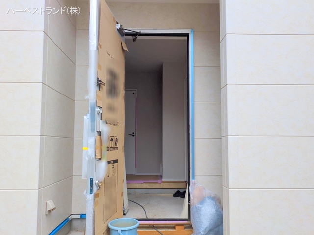 神奈川県横浜市鶴見区東寺尾東台の新築戸建て外構写真 2025年9月11日撮影