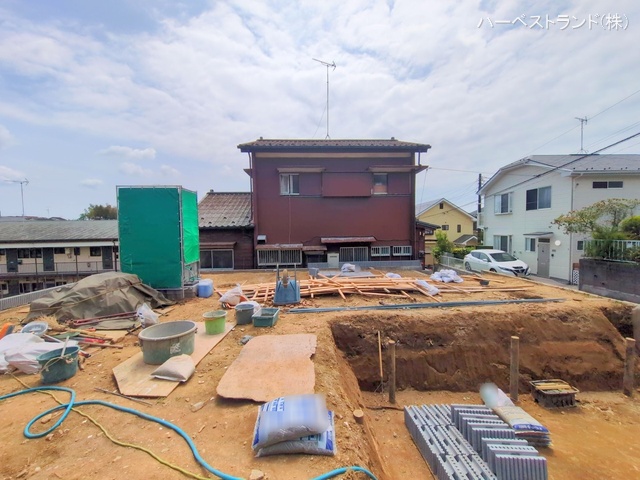 神奈川県横浜市神奈川区菅田町の新築戸建て更地・土地写真 2025年4月21日撮影