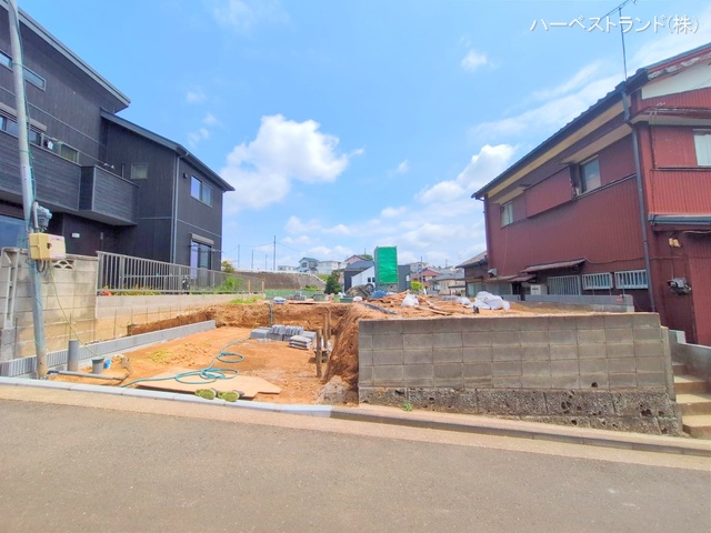 神奈川県横浜市神奈川区菅田町の新築戸建て更地・土地写真 2025年4月21日撮影