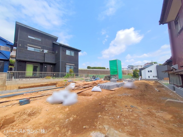 神奈川県横浜市神奈川区菅田町の新築戸建て更地・土地写真 2025年4月21日撮影