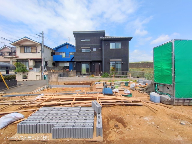 神奈川県横浜市神奈川区菅田町の新築戸建て更地・土地写真 2025年4月21日撮影