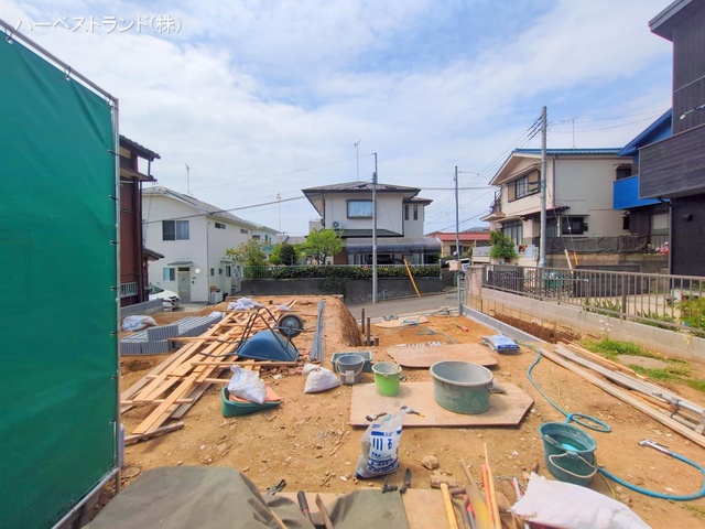 神奈川県横浜市神奈川区菅田町の新築戸建て更地・土地写真 2025年4月21日撮影