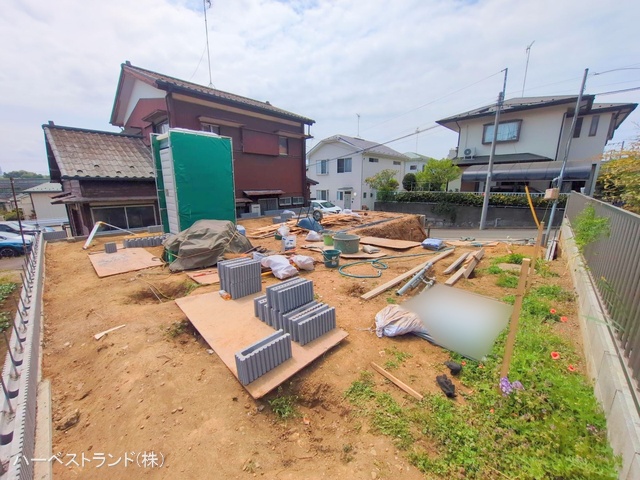 神奈川県横浜市神奈川区菅田町の新築戸建て更地・土地写真 2025年4月21日撮影