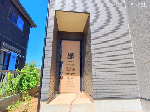 神奈川県横浜市神奈川区菅田町の新築戸建て外構写真 2025年7月24日撮影