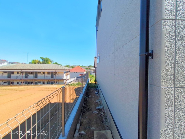 神奈川県横浜市神奈川区菅田町の新築戸建て外構写真 2025年7月24日撮影