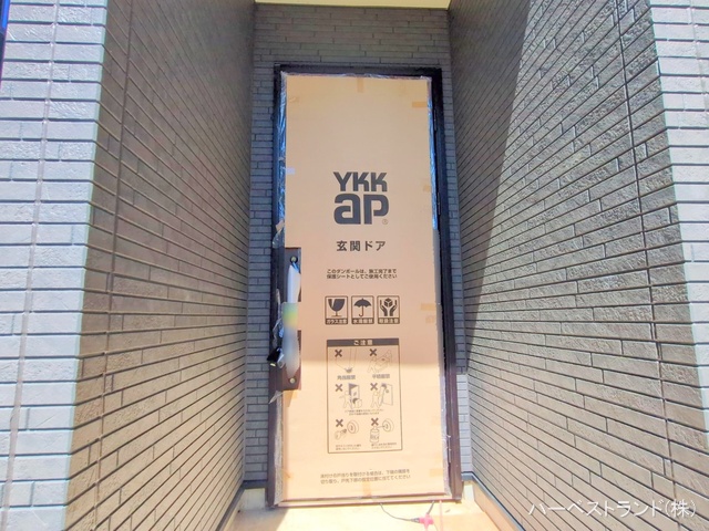 神奈川県横浜市神奈川区菅田町の新築戸建て外構写真 2025年7月24日撮影