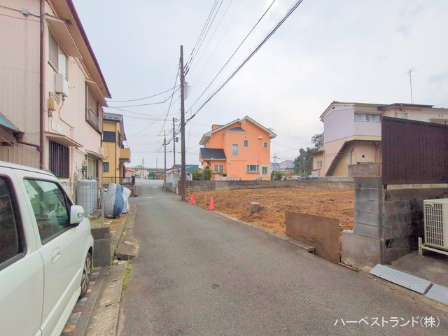 神奈川県座間市南栗原３丁目の新築戸建て更地・土地写真 2025年3月23日撮影