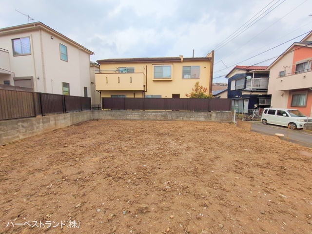 神奈川県座間市南栗原3丁目の新築戸建て更地・土地写真 2025年3月23日撮影